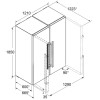 Холодильник Side-by-Side Liebherr SBSesf 7222 Comfort NoFrost
