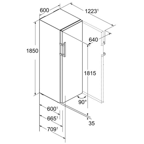 Морозильная камера Liebherr SGNbs 4385 Premium NoFrost