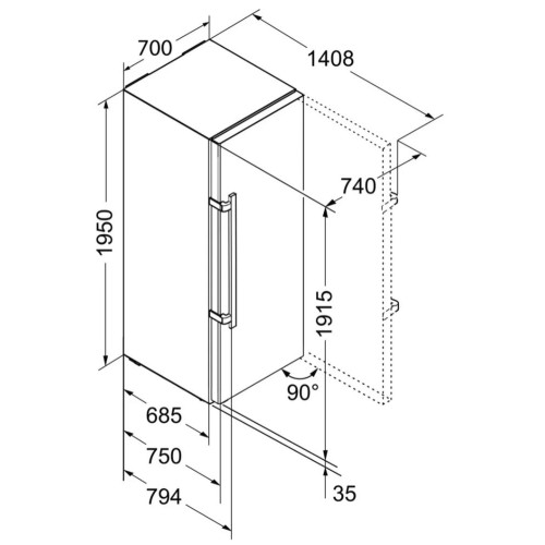 Морозильник Liebherr GN 5275 Premium NoFrost