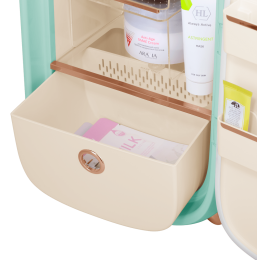 Холодильник для косметики Maunfeld MFF43GN