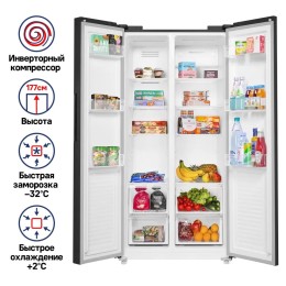 Холодильник Maunfeld MFF177NFBE