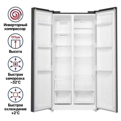 Холодильник Maunfeld MFF177NFSE