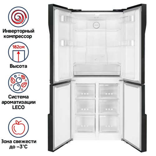 Холодильник Maunfeld MFF182NFSBE