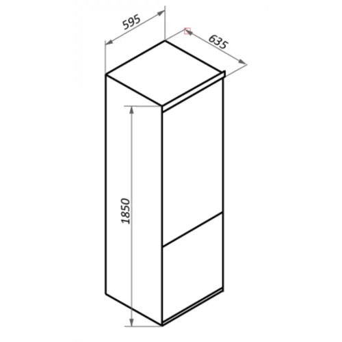 Холодильник MAUNFELD MFF185NFBG