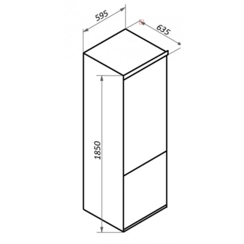 Холодильник MAUNFELD MFF185NFS