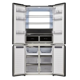Холодильник Maunfeld MFF190NFDPW Матовый инверторный (Matt Inverter)