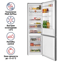 Холодильник Maunfeld MFF200NFSE