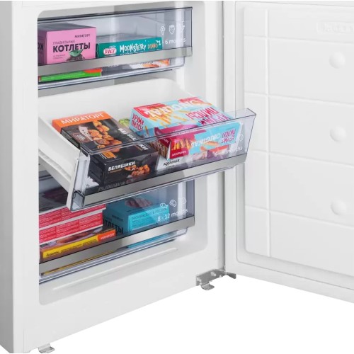 Встраиваемый холодильник Maunfeld MBF17754NFWHGR LUX