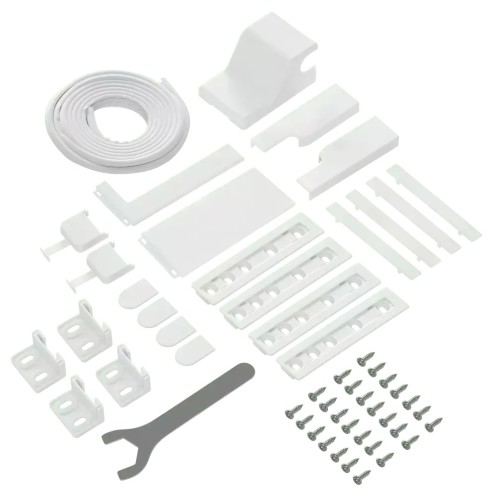 Встраиваемый холодильник Maunfeld MBF17754NFWHGR LUX