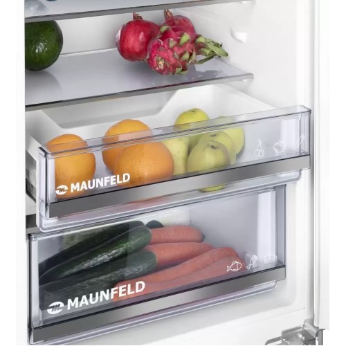 Встраиваемый холодильник Maunfeld MBF193SLFWGR