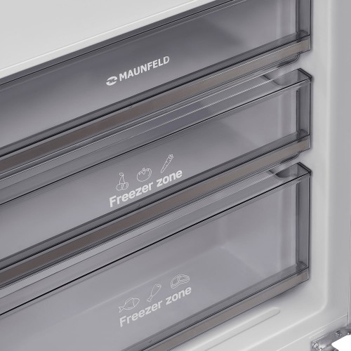 Встраиваемый холодильник Maunfeld MBF19369NFWGR Lux Inverter