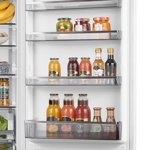 Встраиваемый холодильник Maunfeld MBF193NFW1GR Inverter