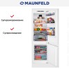 Встраиваемый холодильник Maunfeld MBF19354NFWGR LUX Inverter