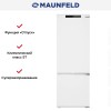 Встраиваемый холодильник Maunfeld MBF19369NFWGR LUX
