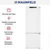 Встраиваемый холодильник Maunfeld MBF19369NFWGR LUX