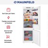 Встраиваемый холодильник Maunfeld MBF193NFFWGR Inverter