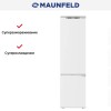 Встраиваемый холодильник Maunfeld MBF193NFWGR Inverter