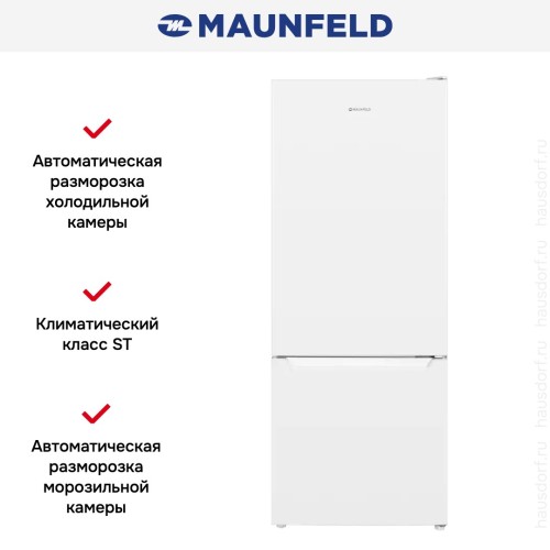 Холодильник MAUNFELD MFF144SFW