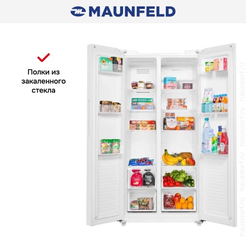 Холодильник MAUNFELD MFF177NFWE