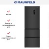 Холодильник Maunfeld MFF180NFSBE01