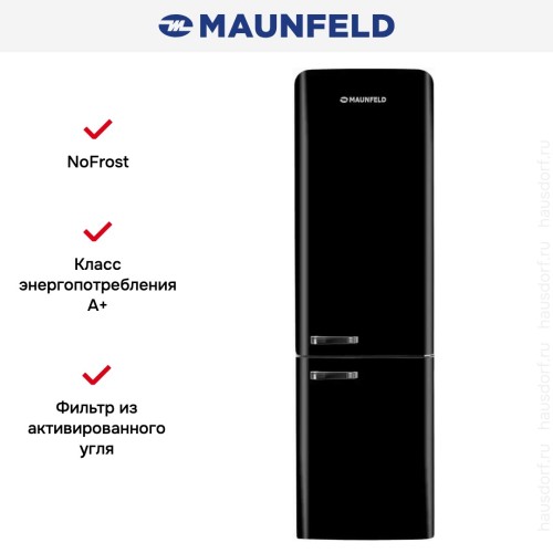 Холодильник Maunfeld MFF186NFRB