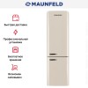 Холодильник Maunfeld MFF186NFRBG