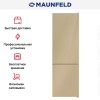Холодильник Maunfeld MFF200NFBG Inverter