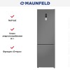 Холодильник Maunfeld MFF200NFХ10 Inverter