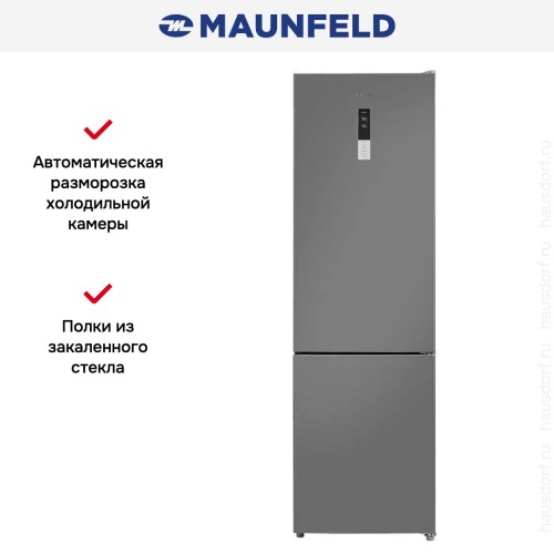 Холодильник Maunfeld MFF200NFХ10 Inverter
