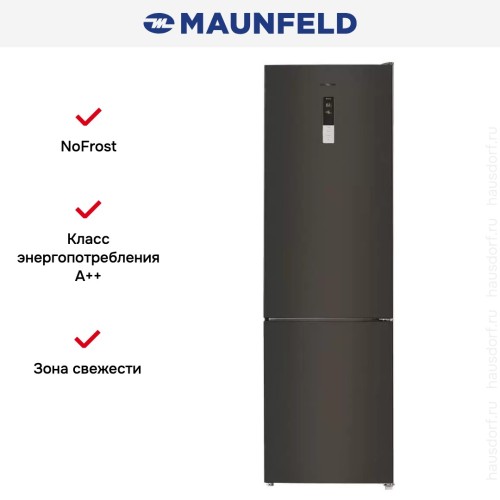 Холодильник Maunfeld MFF200NFSB10 Inverter