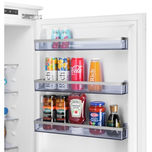 Встраиваемый холодильник Maunfeld MBF193SLFWGR Inverter