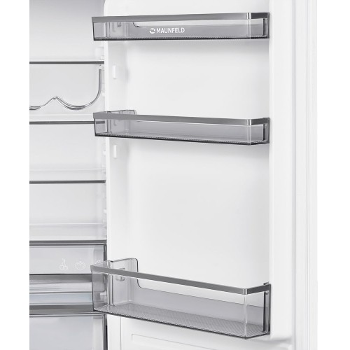 Встраиваемый холодильник Maunfeld MBL177SWGR Inverter