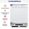 Встраиваемая морозильная камера Maunfeld MBFR88SWGR
