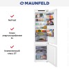 Встраиваемый холодильник Maunfeld MBF193NFFWGR