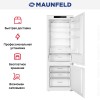Встраиваемый холодильник Maunfeld MBF193NFW1