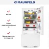 Встраиваемый холодильник Maunfeld MBF212NFW1