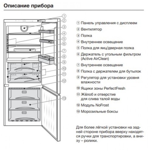 Отдельностоящая холодильно-морозильная комбинация Miele KFN16947D ED/CS