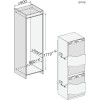 Встраиваемый холодильник Miele KFN 7774 C