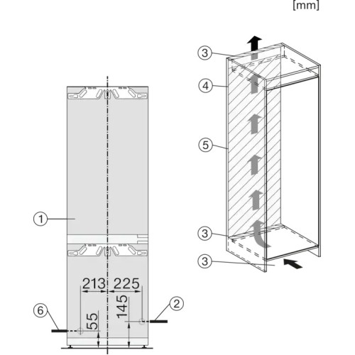 Встраиваемый холодильник Miele KFN 7795 D