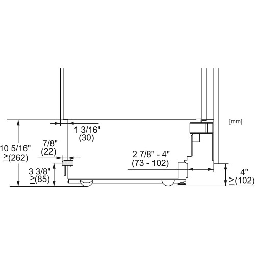 Встраиваемый морозильник Miele F 2413 Vi MasterCool
