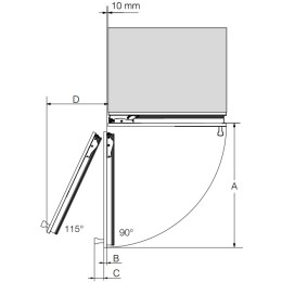 Встраиваемый морозильник Miele F 2813 Vi MasterCool