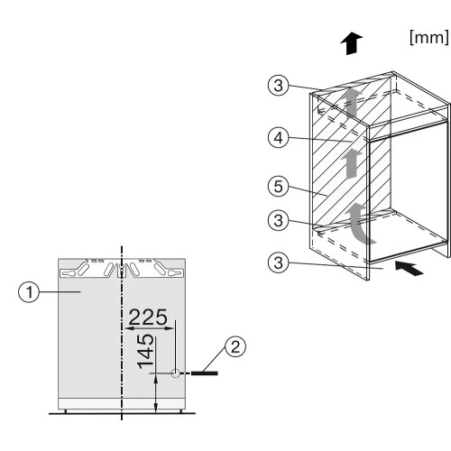 Встраиваемый морозильник Miele FNS 7040 D