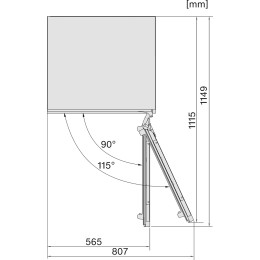 Встраиваемый морозильник Miele FNUS 7040 D