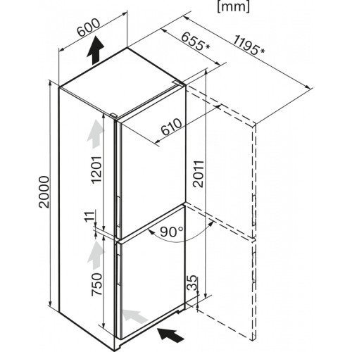 Холодильник Miele KFN 29162D EDT/CS