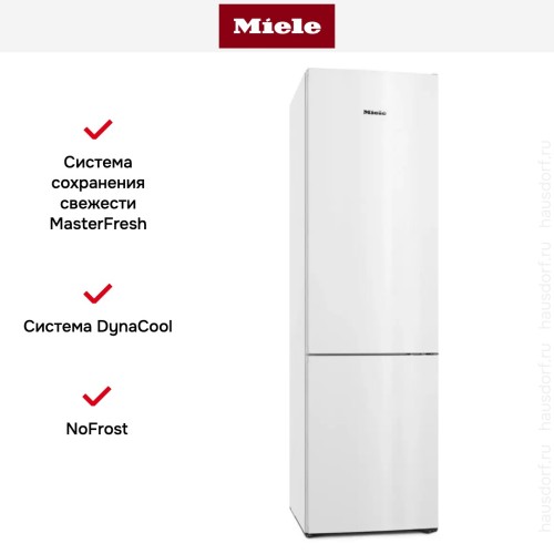 Холодильник Miele KFN 4394 ED белый