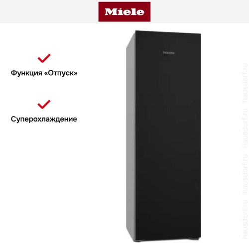 Холодильник Miele KS 4783 DD черный матовый