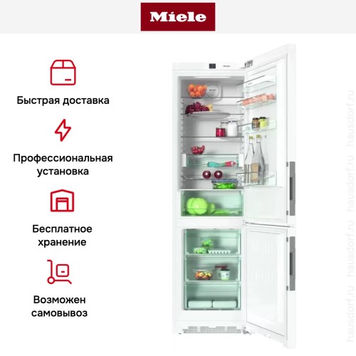 Холодильно-морозильная комбинация Miele KFN 29233 D ws