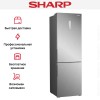 Двухкамерный холодильник Sharp SJ-B350ESIX