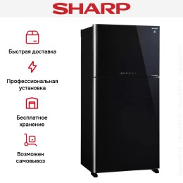 Двухкамерный холодильник Sharp SJ-XG 60 PGBK