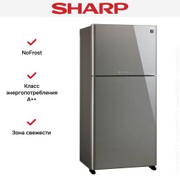 Двухкамерный холодильник Sharp SJ-XG 60 PGSL